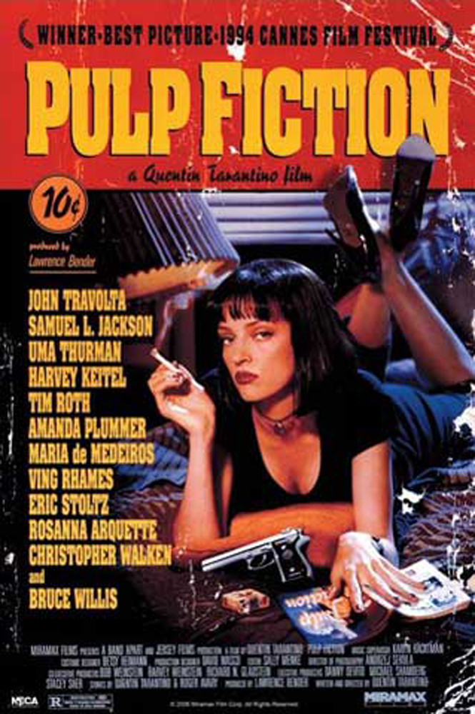 Pulp Fiction - Poster - Filmplakat