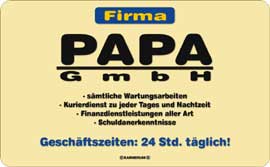 Poster - Papa GmbH