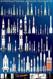 Educational - Bildung International Space Rockets Raketen 