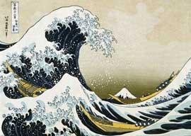 Poster - Hokusai, Katsushika