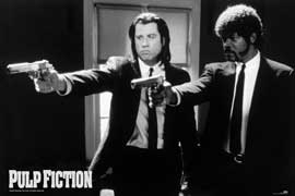 Pulp Fiction Jules & Vincent - Guns