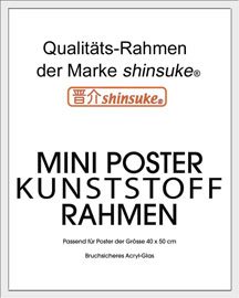 Poster - Rahmen Miniposter 40x50 cm