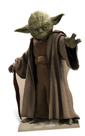 Star Wars Yoda Pappaufsteller