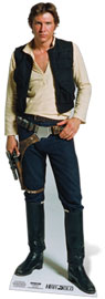 Star Wars Han Solo Pappaufsteller
