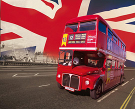 Poster - London Bus