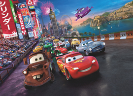 Poster - Cars Race Disney