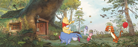 Poster - Pooh's House Disney