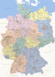 Landkarten  Deutschlandkarte