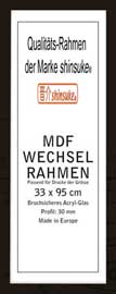 Poster - Rahmen 33x95cm