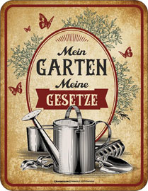 Poster - Mein Garten